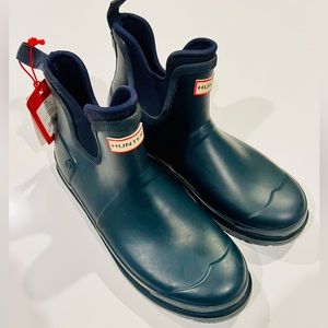 New With Tags! Hunter Rain Boots Size 13 Navy Blue